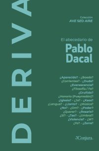 Tapa de Deriva, el abecedario de Pablo Dacal
