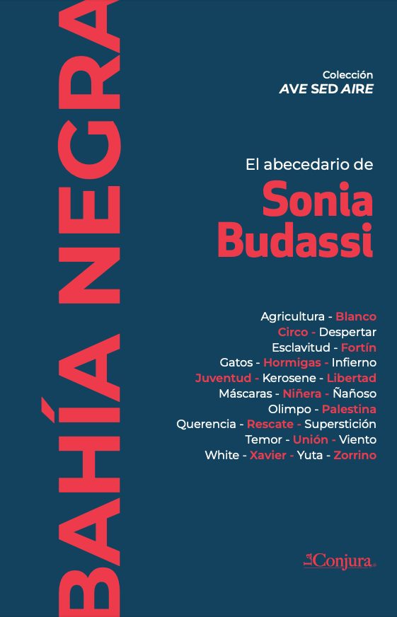 Tapa de Bahía Negra, el abecedario de Sonia Budassi